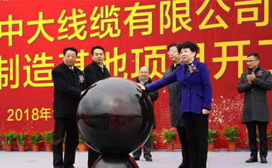 浙江省特別重大產業(yè)項目｜物產中大線纜智能制造基地項目舉行開工儀式